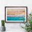 Walking upon a Beach in Corfu Greece - Picture Frame Graphic Art Print-55760541-55760538