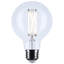 6 Watt G25 LED Medium Base Clear 3500K CCT 120 Volt-200248854-200248848