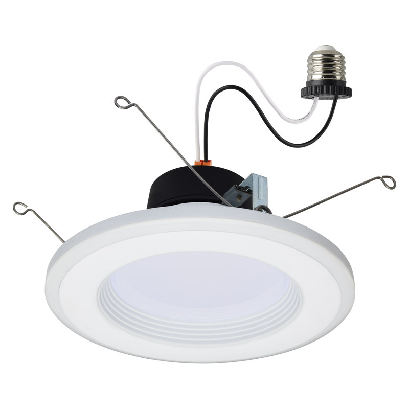7.4'' Selectable Color Temperature Dimmable Air-Tight IC Rated LED Retrofit Recessed Lighting Kit