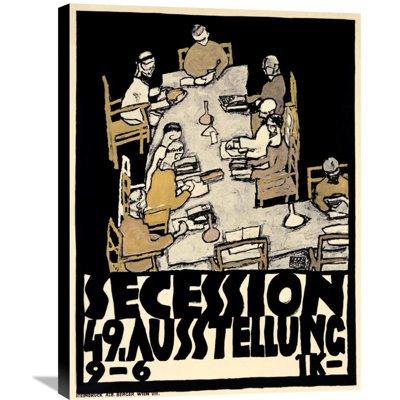 " Secession / 49. Kunstausstellung " by Egon Schiele
