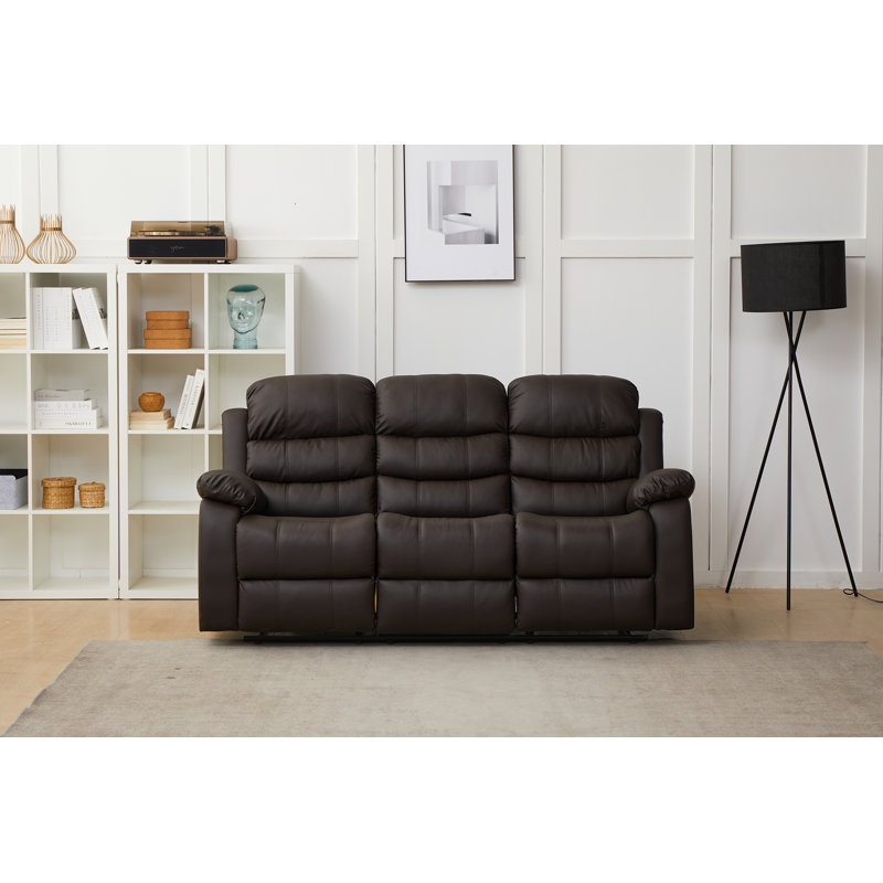 Canapé inclinable Allsun, Brun