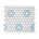 White/Sky Blue Flower
