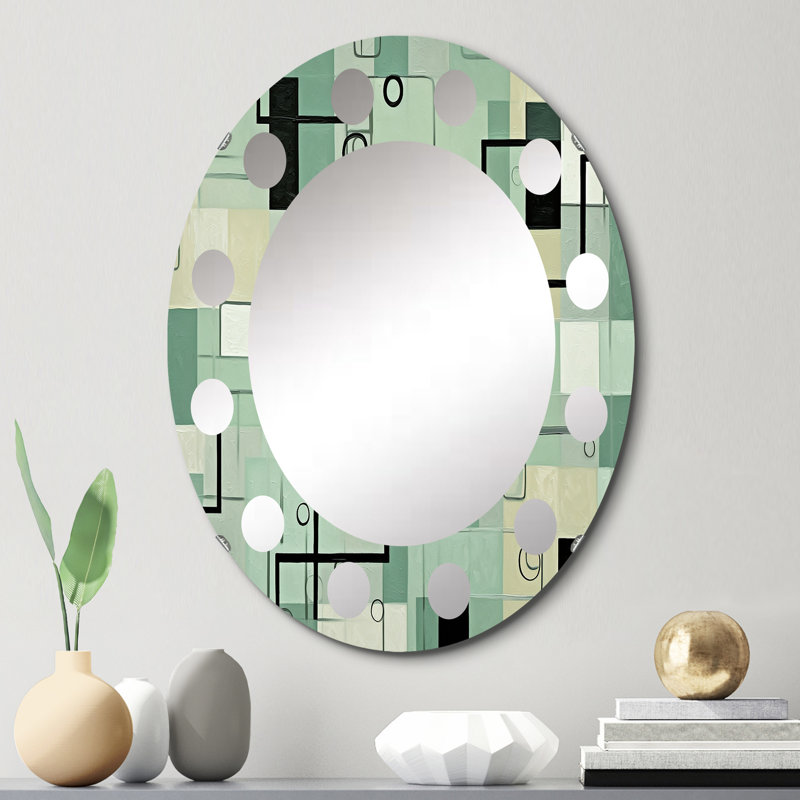 Miroir mural Sehermini, 30 po x 20 po