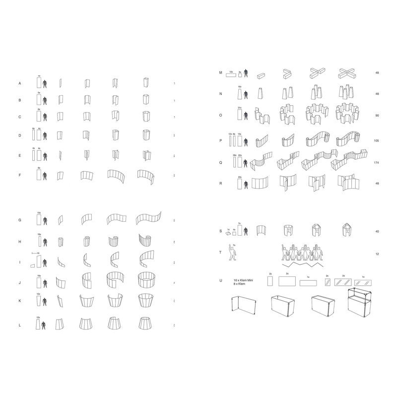 Super Klem 4 Pack Wall Mounts - Versatile Panel Connectors For Creative Displays - 3/8" Panel Insert Compatibility
