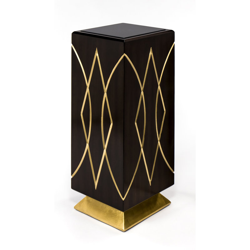 Pedestal Plant Stand, 38.5" H x 14" W x 14" D