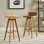 Tabouret de bar et de comptoir pivotant Dery