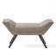 Banc avec repose-pieds MARRIOTT Luxe