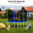 Creationstry 12' x 12' Round Backyard Trampoline