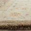 Tapis oriental gris olive en laine touffeté à la main Armintha-17989856