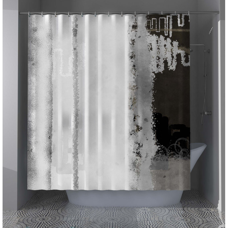 Abstract Shower Curtain