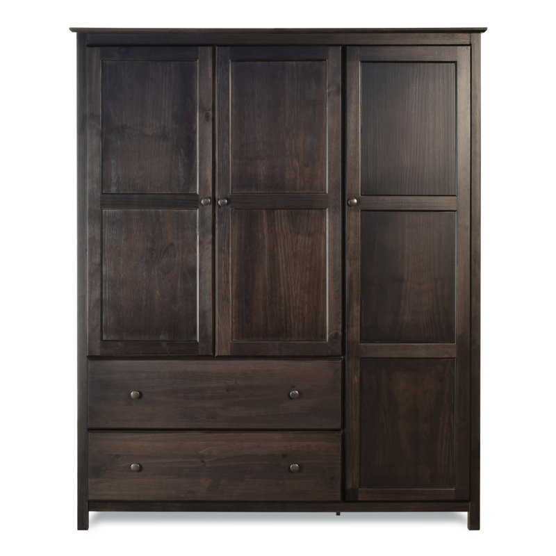 Armoire garde-robe Shaker, Espresso