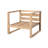 Teak 5 - Person Patio Conversation Sets with Sunbrella® Cushions-288568159