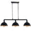 Stronach 3 - Light Black Pendant