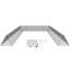 Tunnels à poulets, 236,2 x 157,5 x 24,2 pouces (L x l x H) tunnels pour poulets pour la cour