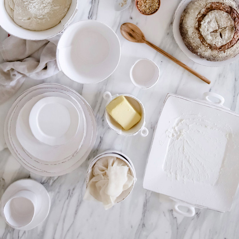 Lastra Handmade Stoneware Soup Bowl, Linen