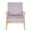 Fauteuil d'appoint en velours Bleona-107227490