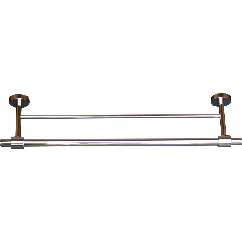 Florencio 2 Wall Towel Bar, 5cm H x 68.4cm W x 13.5cm D