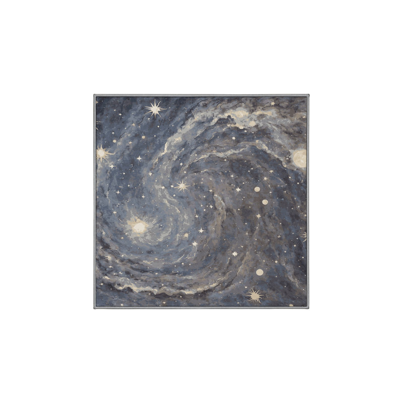 Tapis gris soyeux et moelleux, Carré 5 pi