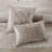 Taupe Luxury - 7 Piece King Bed Chenille Comforter