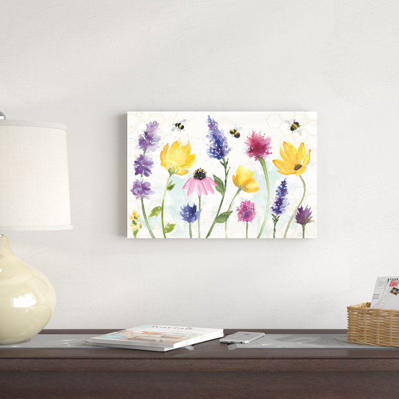 " Bee Harmony I ", 12" H x 18" W