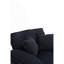 Canapé simple avec 2 coussins décoratifs et un repose-pieds, canapé confortable, canapé à assise profonde-798899035