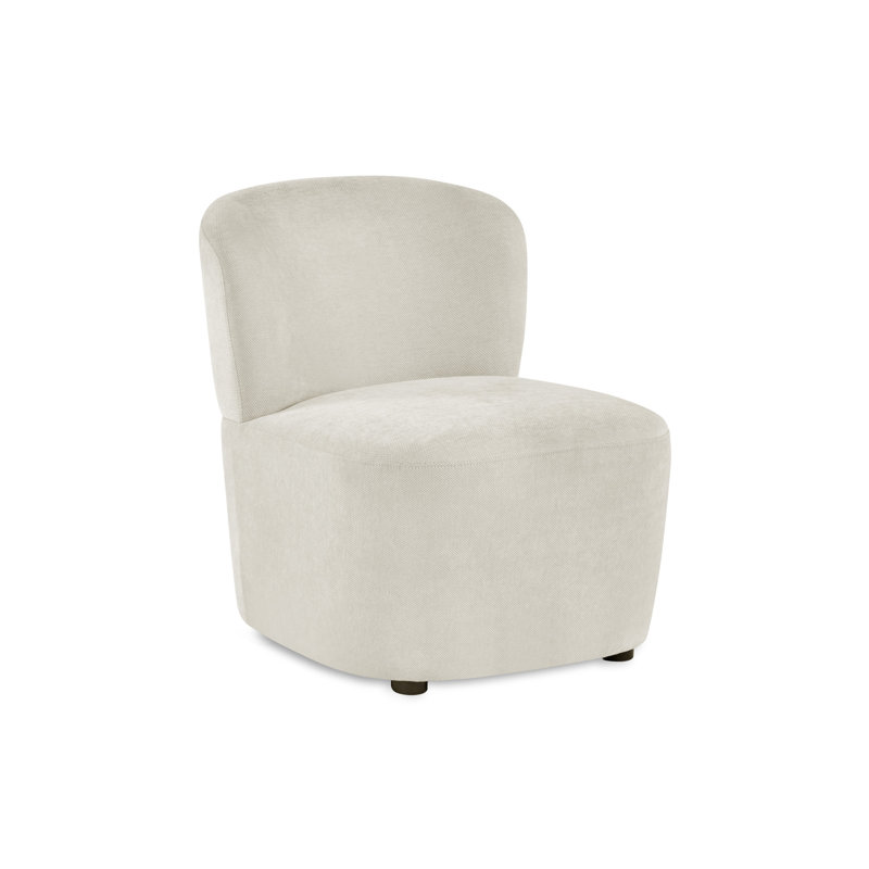 Upholstered Accent Chair, Beige