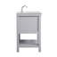 Meuble-lavabo simple 30 po Pelaghia-57367879