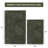 Sandcliff Cotton Non-Skid Machine Washable 2 Piece Bathroom Rug Set-93590590