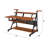 Willow Music Desk with Keyboard Tray and Earphone Rack-1172043933