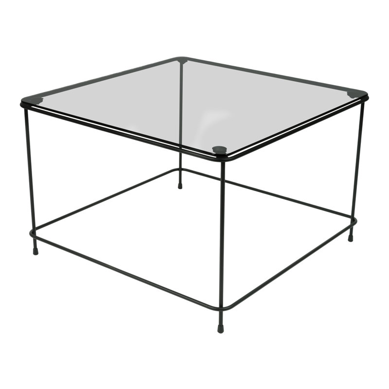 Miron Frame Coffee Table, H38 x L38 x W38cm, Smoked