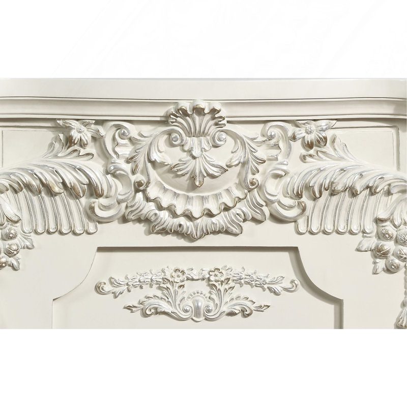 Foyer au fini blanc antique