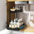 Under-sink Storage Rack with Slide-Out Drawers Double Layer Design Spacious Capacity Height