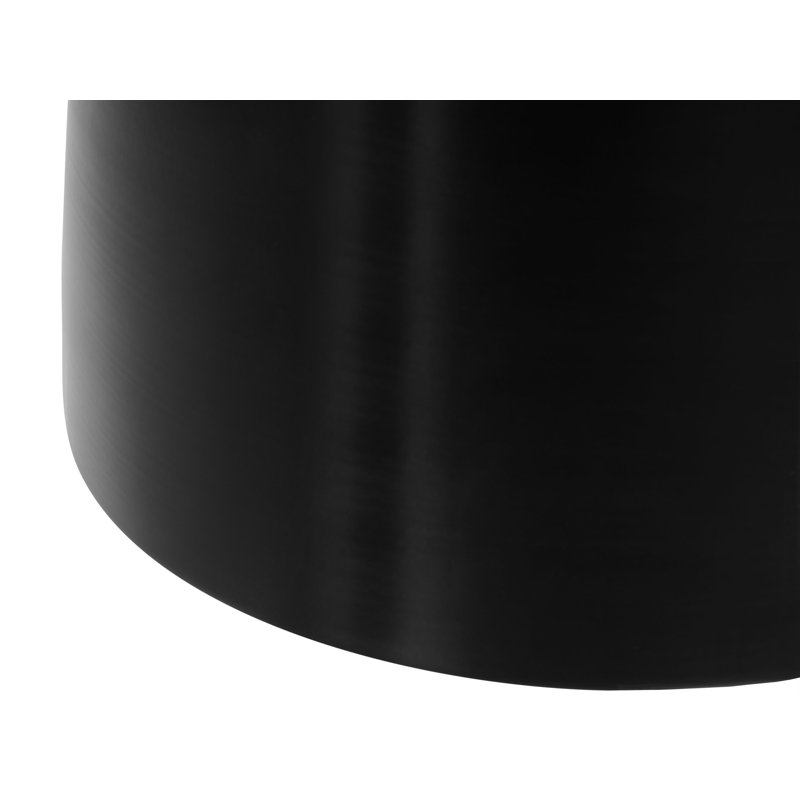 Side Table CANYON Metal, Black