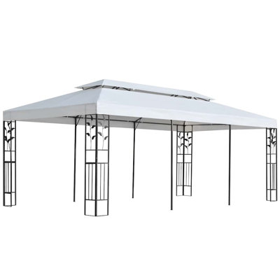 vidaXL Gazebo Fabric Polyester Gazebo Replacement Fabric