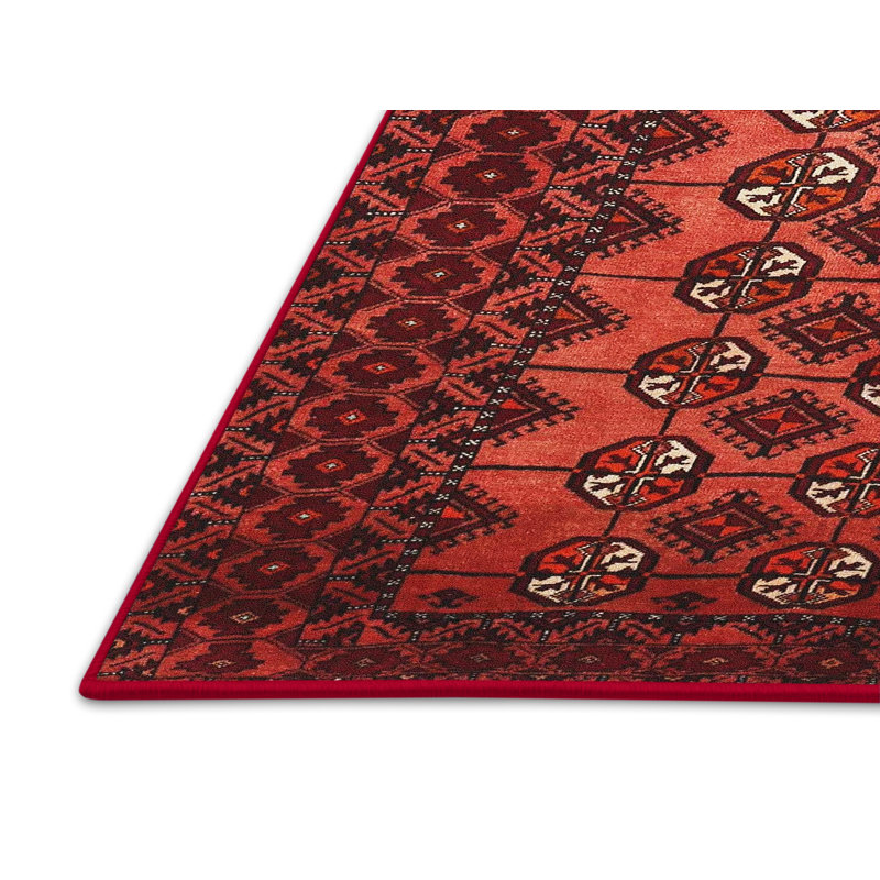 Tapis rouge à motif sud-ouest, Rectangle 5 pi x 8 pi