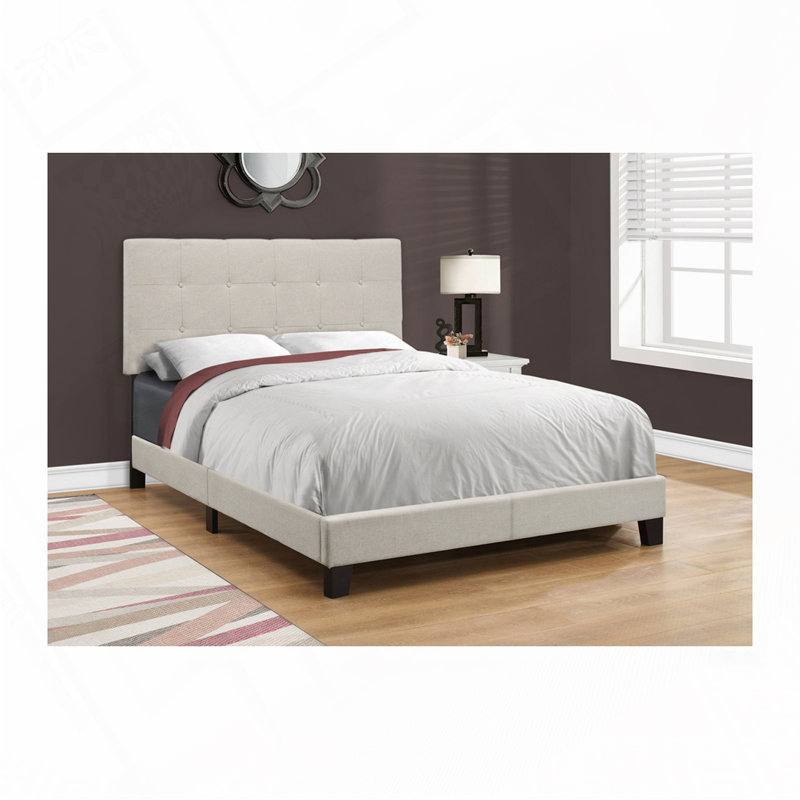 Lit plateforme tapissier