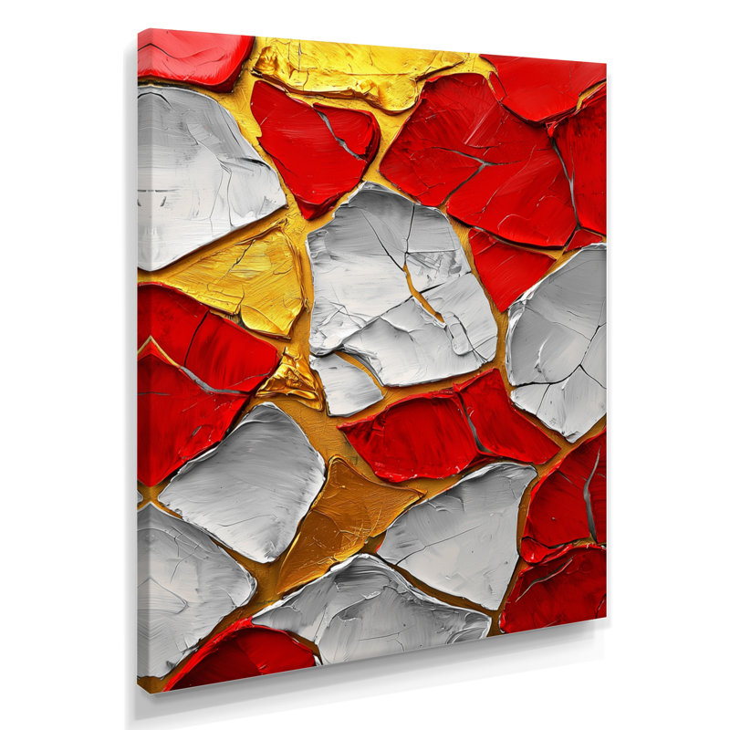 Slawson - Art mural abstrait, salon, Toile tendue, Ne s’applique pas, H 20 po x l 12 po