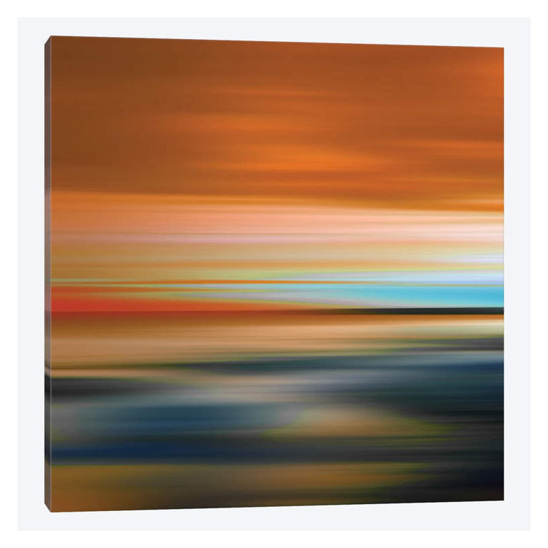 «Blured Landscape I», impression sur toile, H 37 po x l 37 po x P 1,5 po, Toile tendue