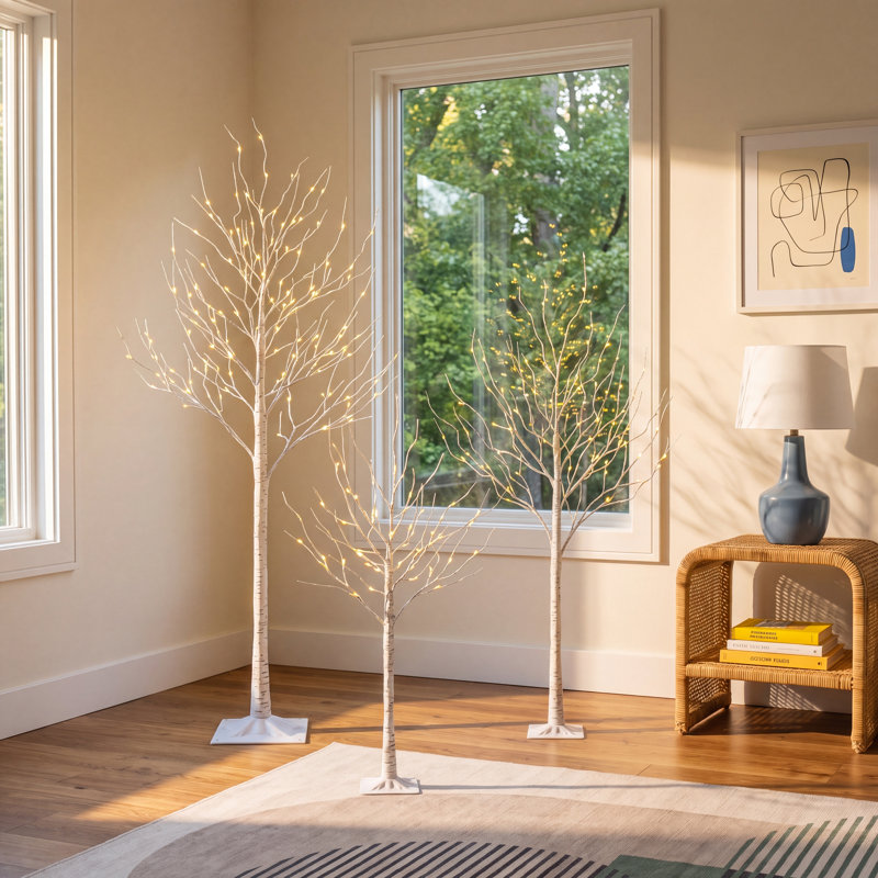 Battery-Operated Lighted Branches