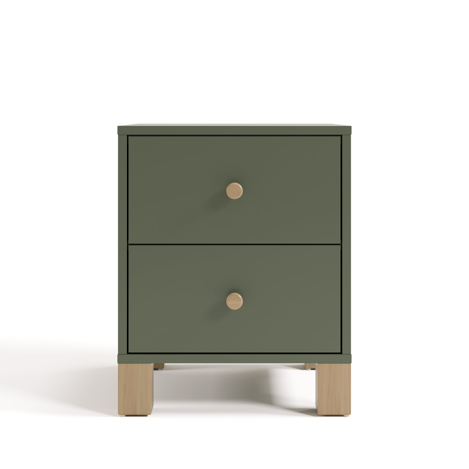 California Nightstand, Olive
