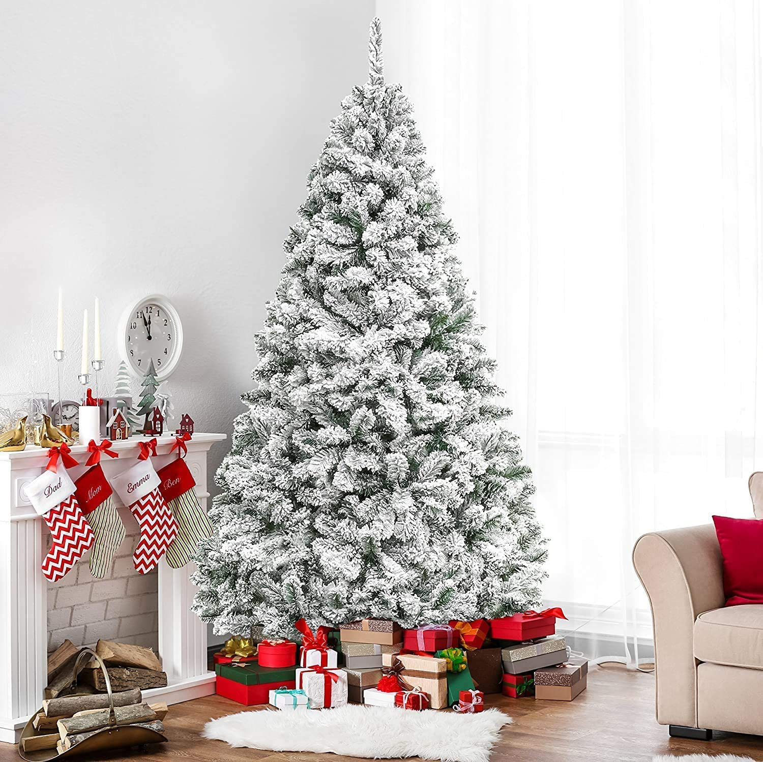 The Holiday Aisle® 7' Pine Christmas Tree & Reviews