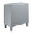 Wiscasset Mirrored Glass Top 3 - Drawer End Table-1304116840