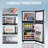 Mini Fridge with Freezer, 3.6 Cu. Ft. Adjustable Thermostat Compact Fridge with Freezer, Office Mini Refrigerator with Freezers, Small Size Dorm Fridges for Apartment, Dorm, Kitchen, Office, Silver-124624917