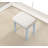 Moniys Wood Moniya Makeup Vanity Table And Stool Set-1369852034