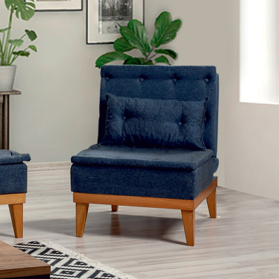 Fauteuil demi-tonneau l 23,62 po Cabrera