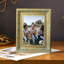 Cadre 3 pièces chaud antique doré pour photos et cadeaux d'anniversaire 5 po x 7 po