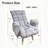 Rotatable Lounge Chair with Adjustable Backrest