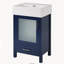 Meuble-lavabo de 50 cm avec lavabo en céramique et grand espace de rangement-1061414702