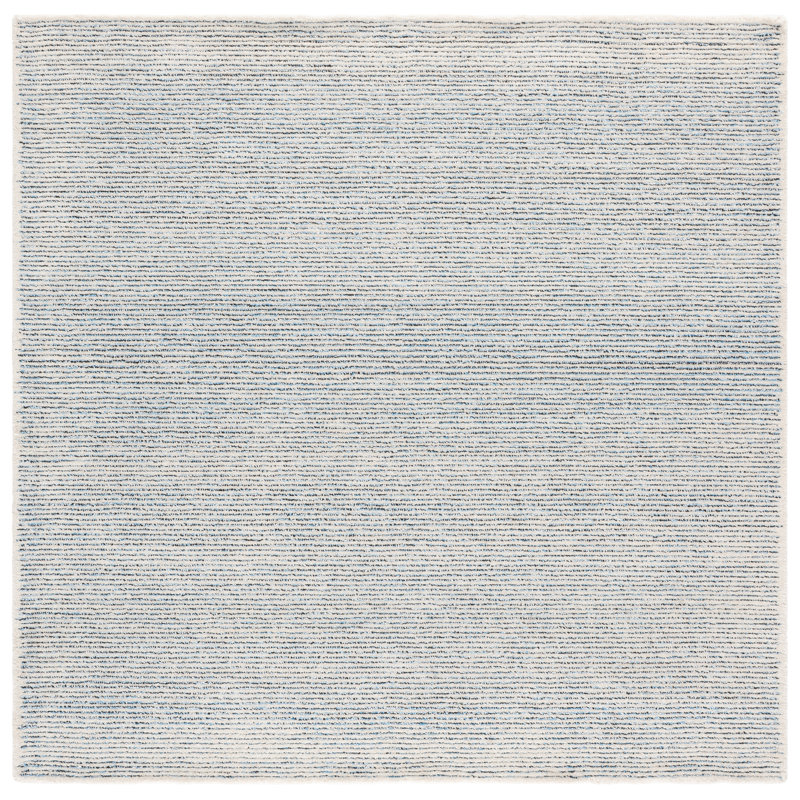 Tapis abstrait abstrait touffeté à la main Performance, Carré 6 pi