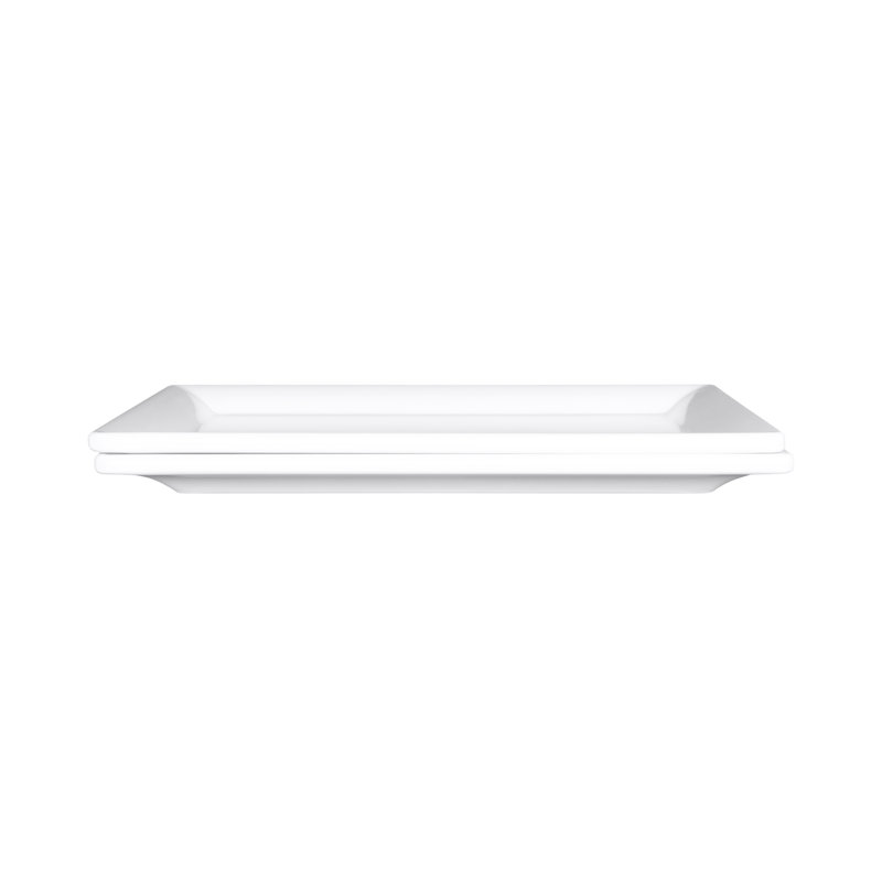 Plateau en mélamine, Blanc, H 0,75 po x l 10,5 po x P 8,75 po